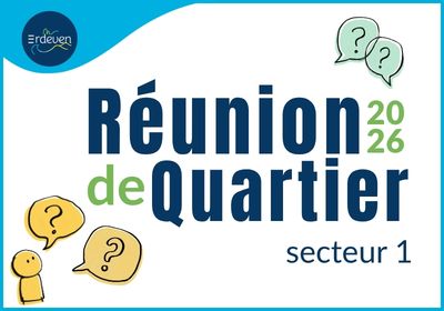 Réunion de quartier 2026 secteur 1 erdeven